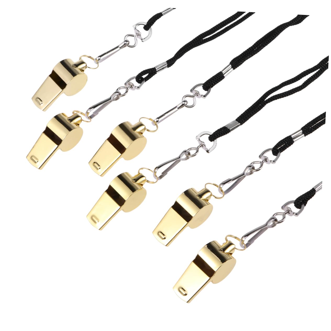 YARNOW 18 Pièces Sifflets Sifflet Fort Sifflet De Survie Sifflet d'urgence Fort Survivre en Métal