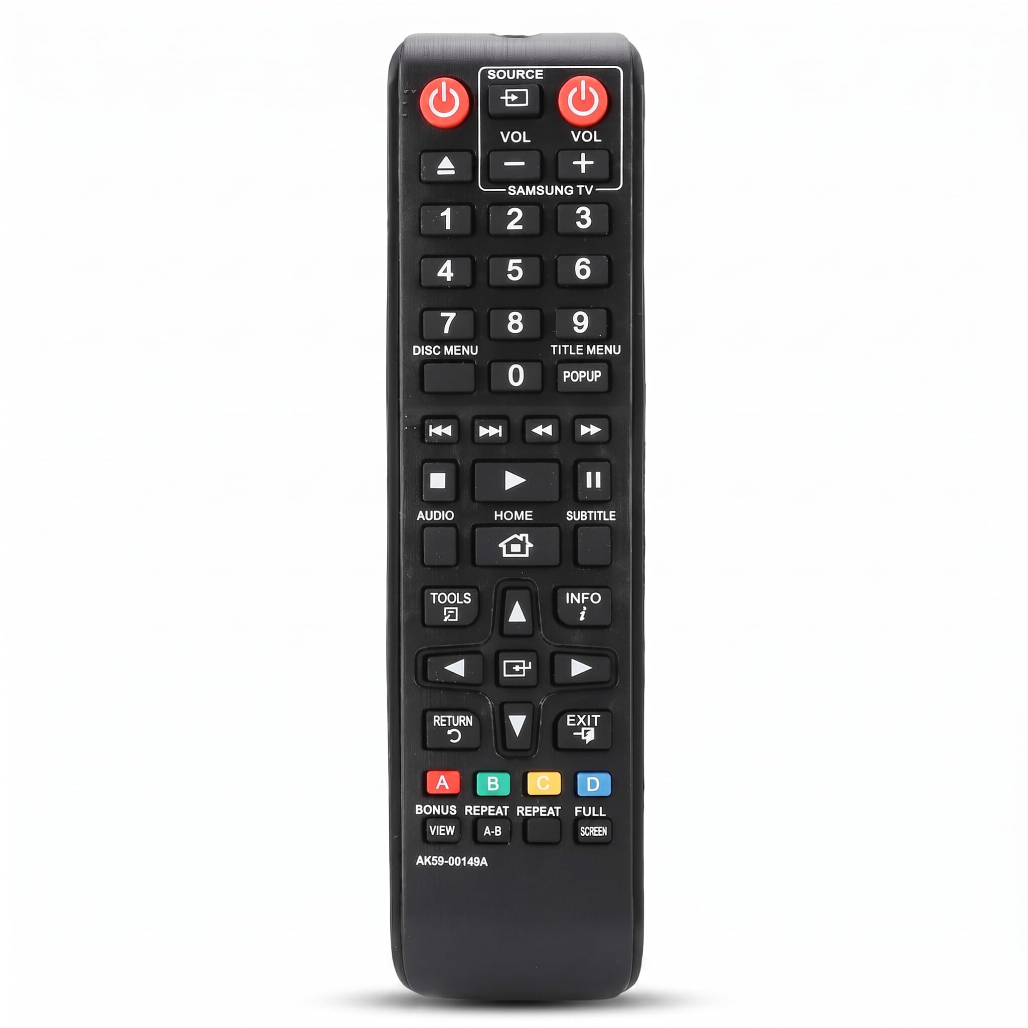 Topiky Universal Replacement Remote Control for Blu-Ray Players BD-F5100/BD-FM51/BD-H5100 Series Compatible with AK59-00149A Remote