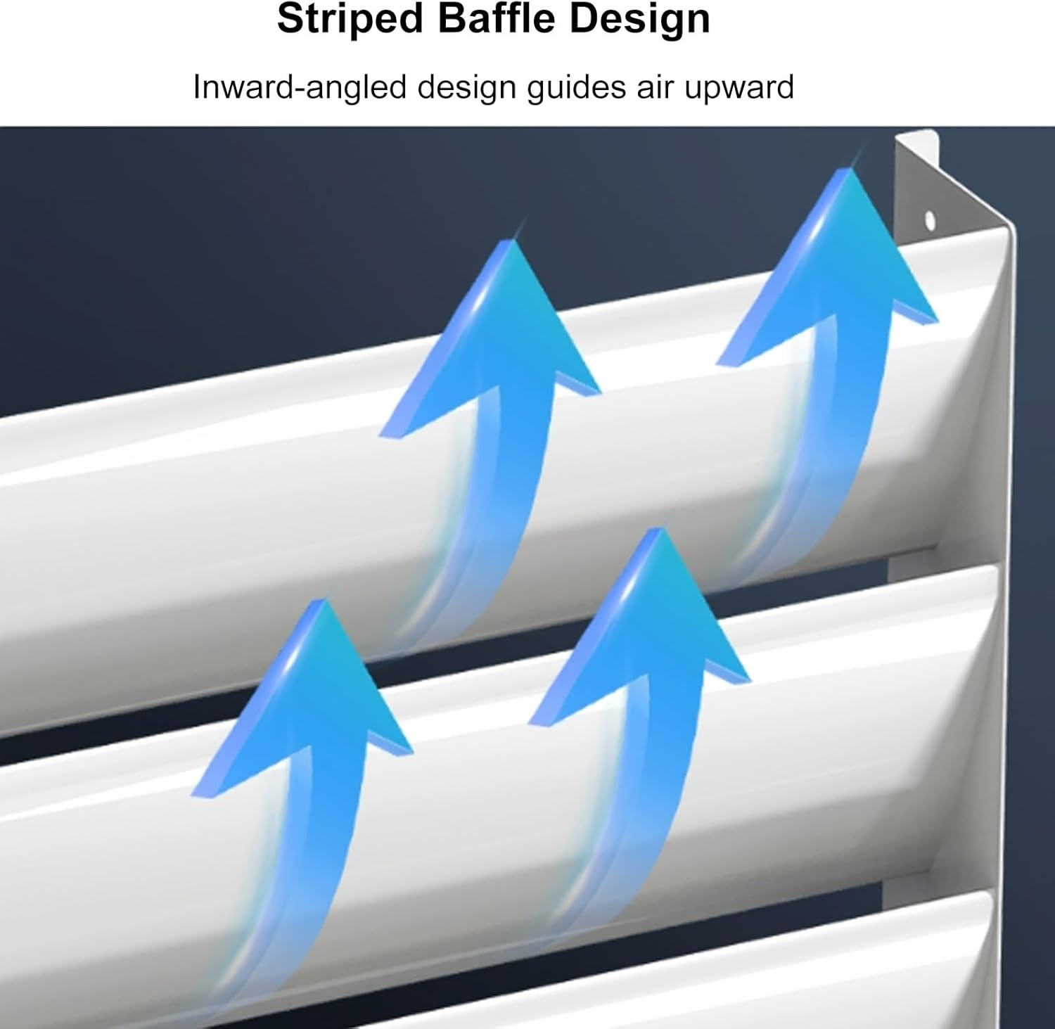 Window AC Unit Wind Deflector Cover - PVC Heat Pump Shield for Outdoor Air Conditioner - 9 cm Thick, 26x26 in - Protects Against Direct Blowing - Ideal for Home & Office Use