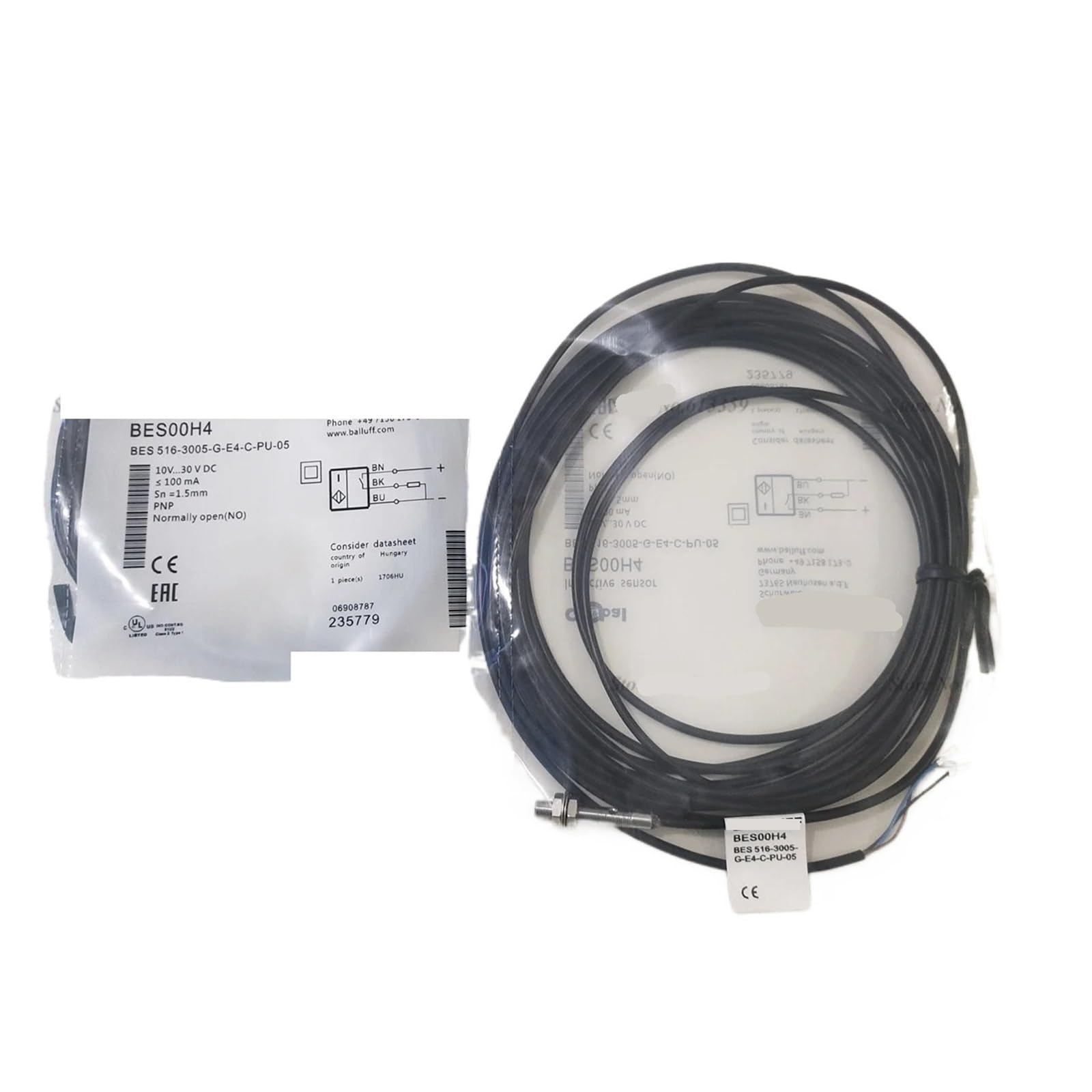 CXFCIHFT 516-3005-G-E4-C-PU-05 Proximity Switch Sensor