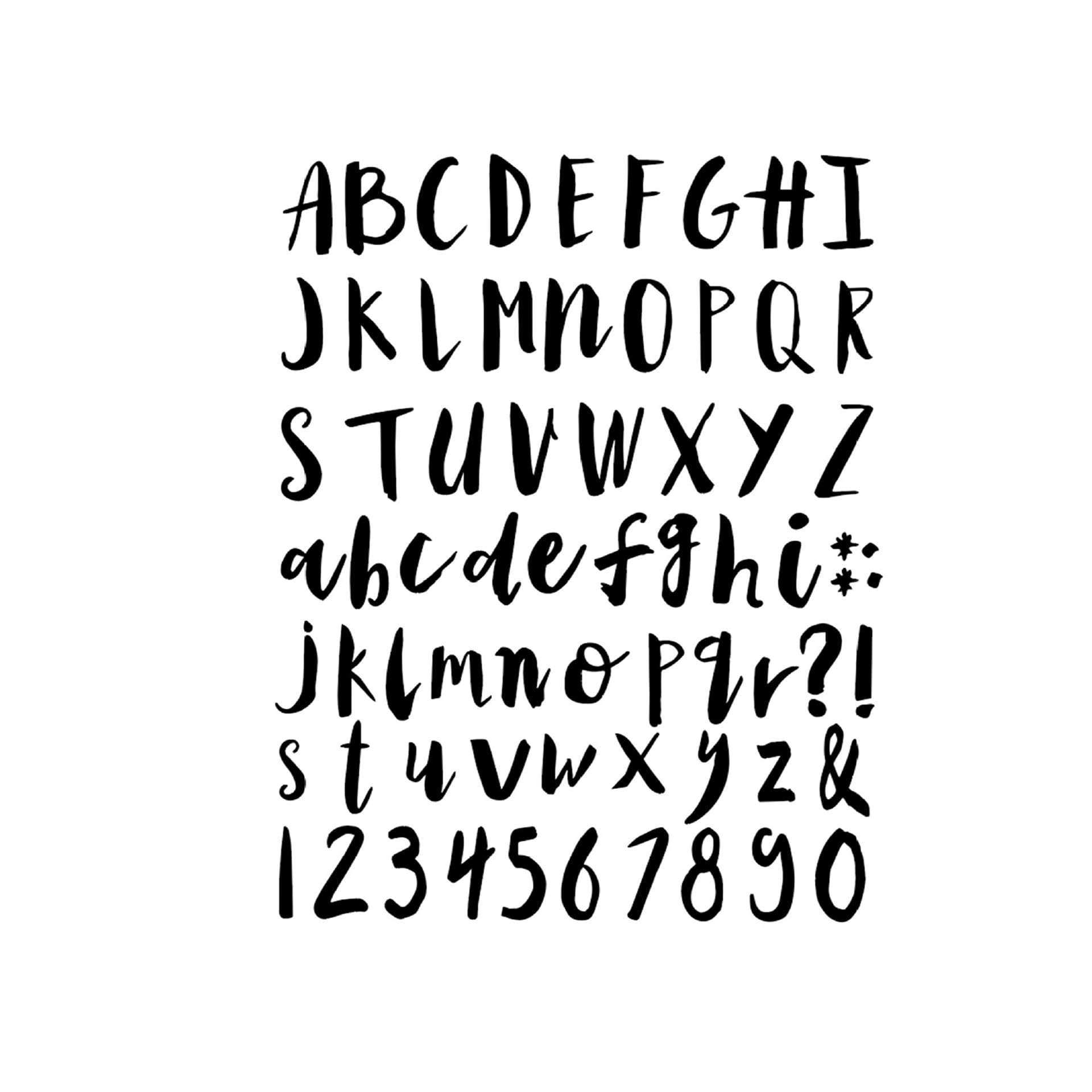 10 Sheets Alphabet and Number Stickers - Waterproof Self-Adhesive Letters for Scrapbooking and Birthday Parties(Color1)
