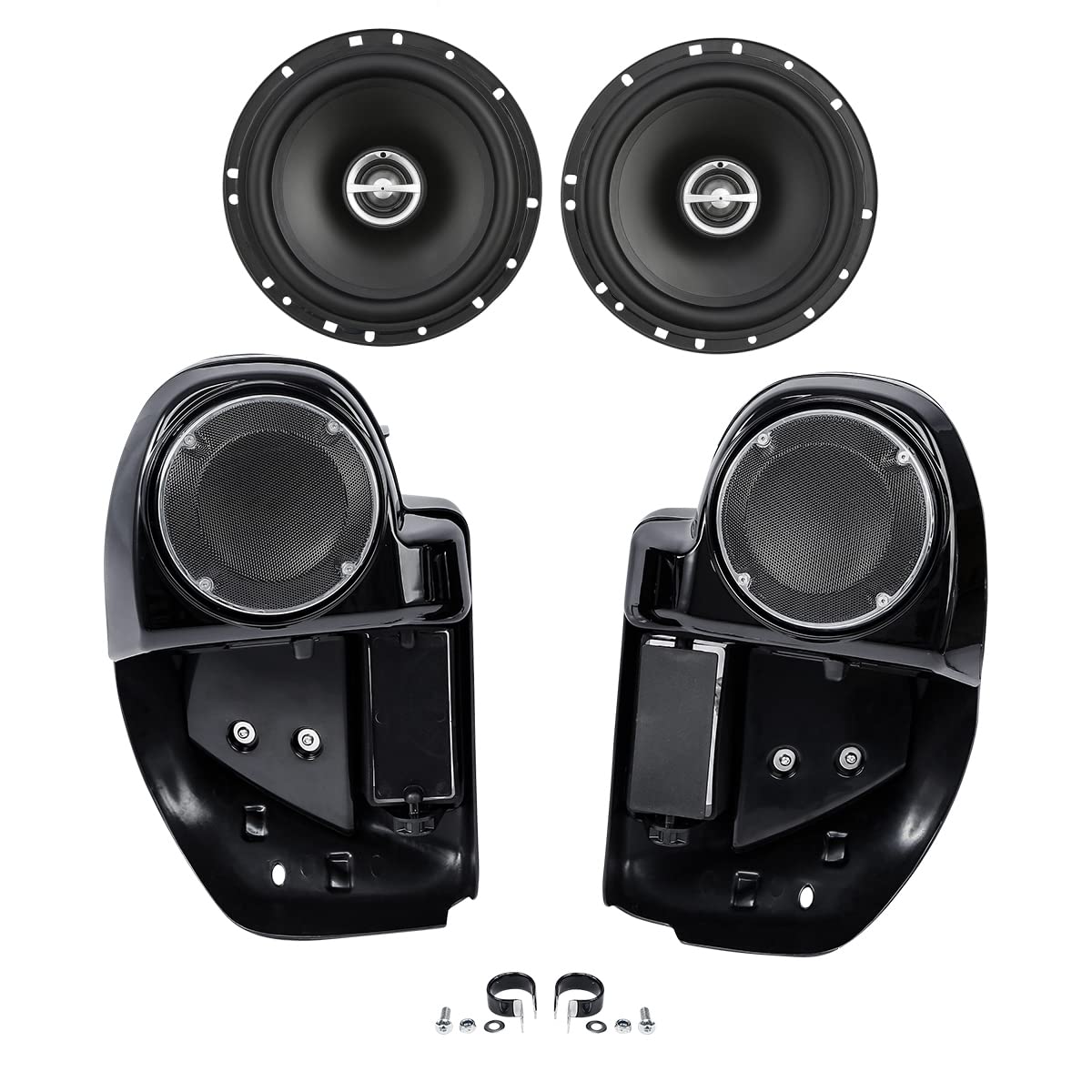 Amazon | SLMOTO 下部通気口フェアリングスピーカーキット付き