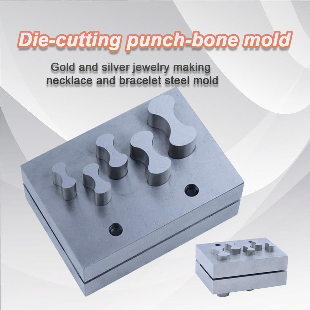 Perforadora De Discos, Herramienta De Troquelado Para Joyería, Para Relicarios, Láminas De Metal Y Collares Con Cuentas.
