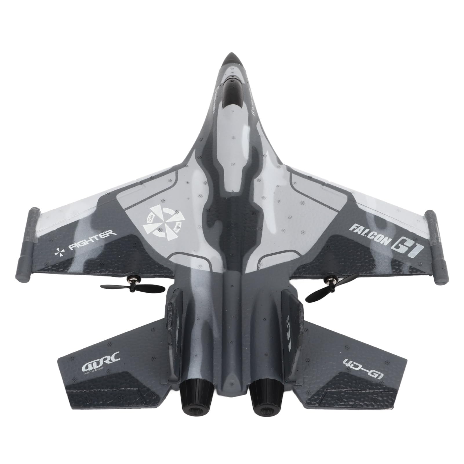 Avión de Control Remoto, Planeador RC 2.4GHz 2 Canales con (3