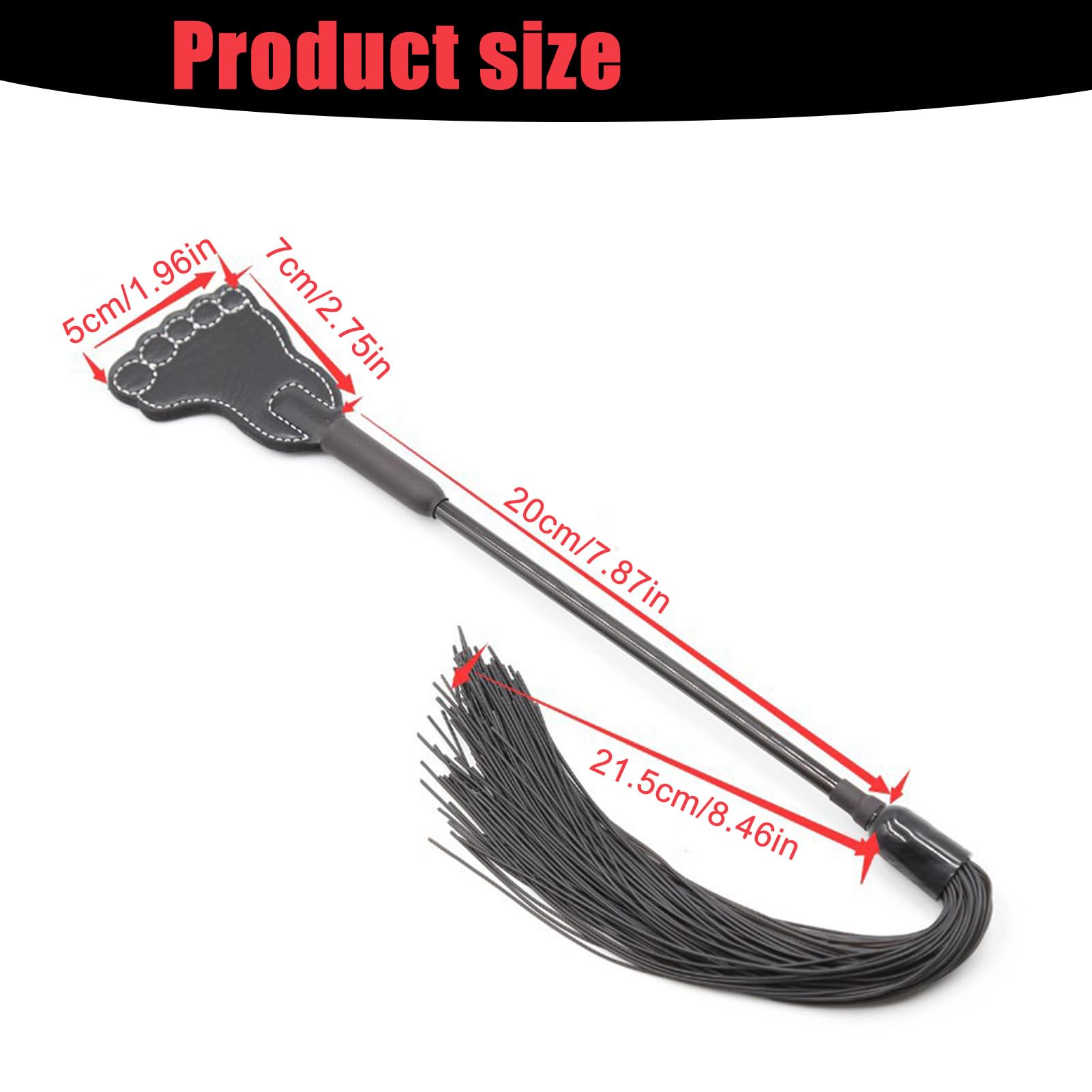 Frusta Per Cavalli AMIJOUX 33.5 Pollici In Ecopelle Nera - Per Allenamento E Equitazione - Foto 5