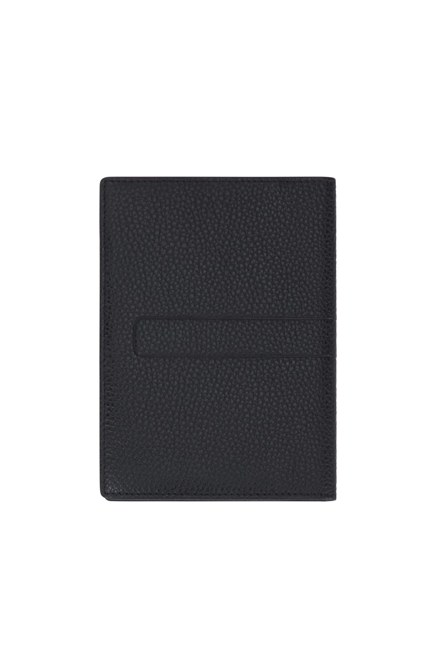 Samsonite TA Revolution - Porta passaporto in pelle – Protezione RFID, Custodia in vera pelle con 3 tasche per carte di credito, Aletta di sicurezza per passaporto, Accessorio da viaggio, Nero