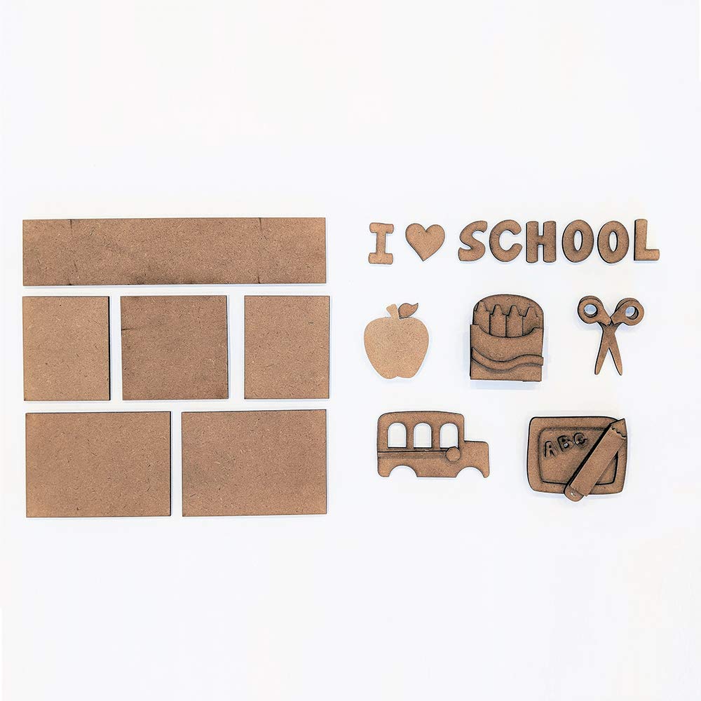 Foundations Décor, Shadow Box Kit - School