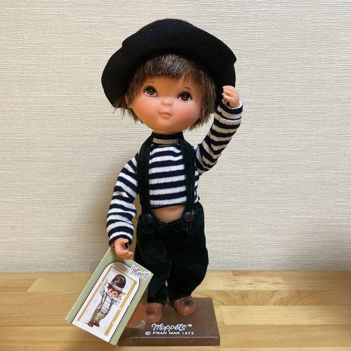 モペット　ちいさなときめき 人形 レトロ ヴィンテージ　シバ製作所 モペット ちいさなときめき 人形 レトロ ヴィンテージ シバ製作所
