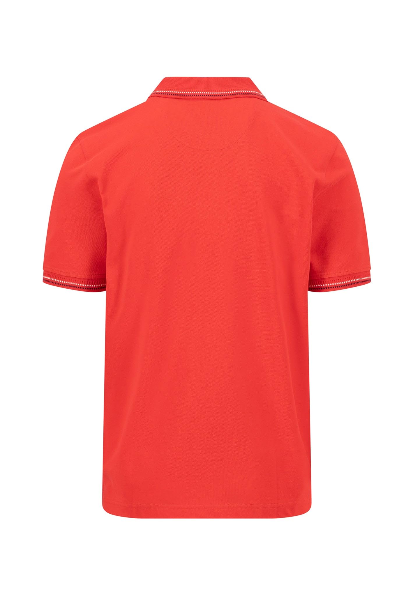 FYNCH-HATTON Poloshirt aus Baumwolle mit Kontrastdetails und Polokragen