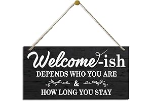 Rustic Welcome Home Sign: Embellish Your Abode with Warmth and Charm