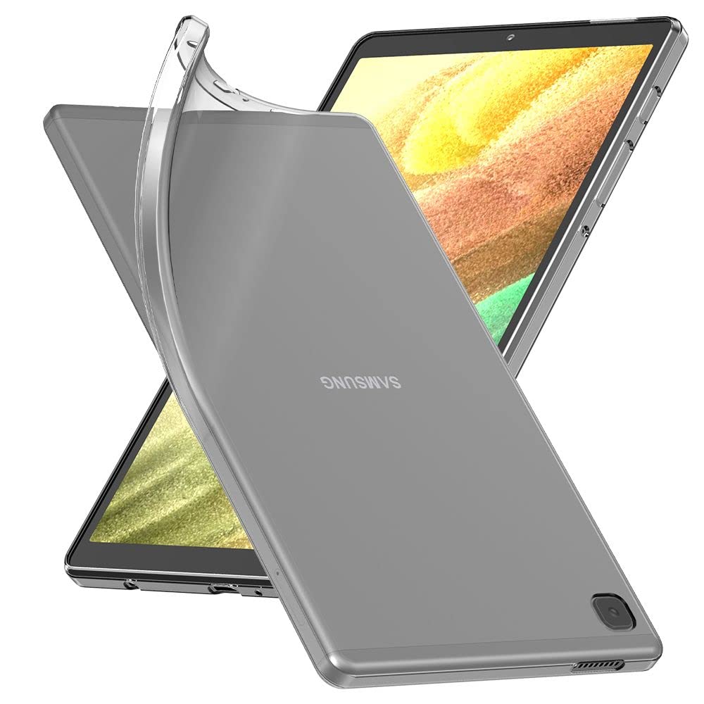 ebestStar - Coque pour Samsung Galaxy Tab A7 Lite 8.7 T220 T225, Etui Protection Silicone Transparent Antichoc, Souple Slim, Tra