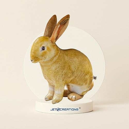 Miniatura 36 de Jet Creations Caballo inflable de 38 pulgadas de largo x 30 pulgadas de alto, juguete de animales inflables de color marrón dorado para niños a