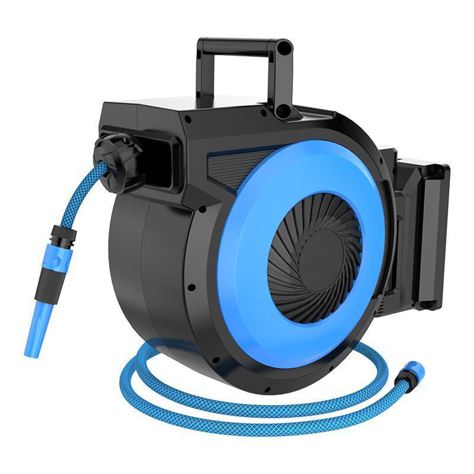 Multipurpose Air Hose and Water Hose Reel with Automatic Rewinder Systems for Efficient Watering Tasks Yard Maintenance Automatic Retractable Reel