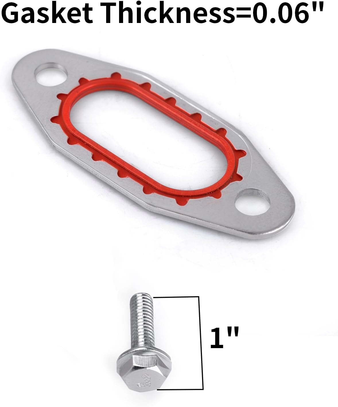 LS Engine Oil Cooler Bypass Cover Block off Plate Compatible with Gen III IV LS Engine Replace OE#12577903(No Sensor Ports)