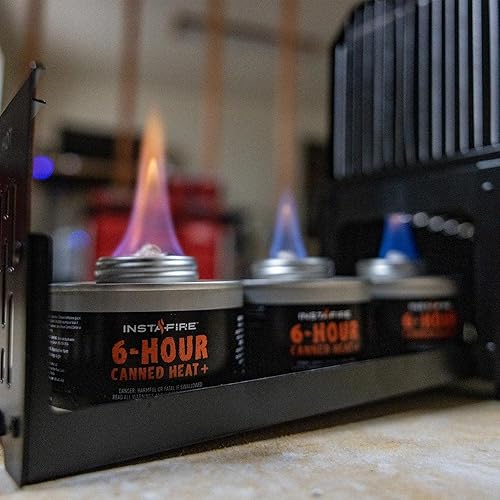 Miniatura 2 de Calor enlatado+ y combustible de cocción (paquete de 3) (rozaduras, compacto, fuera de la red, emergencia)