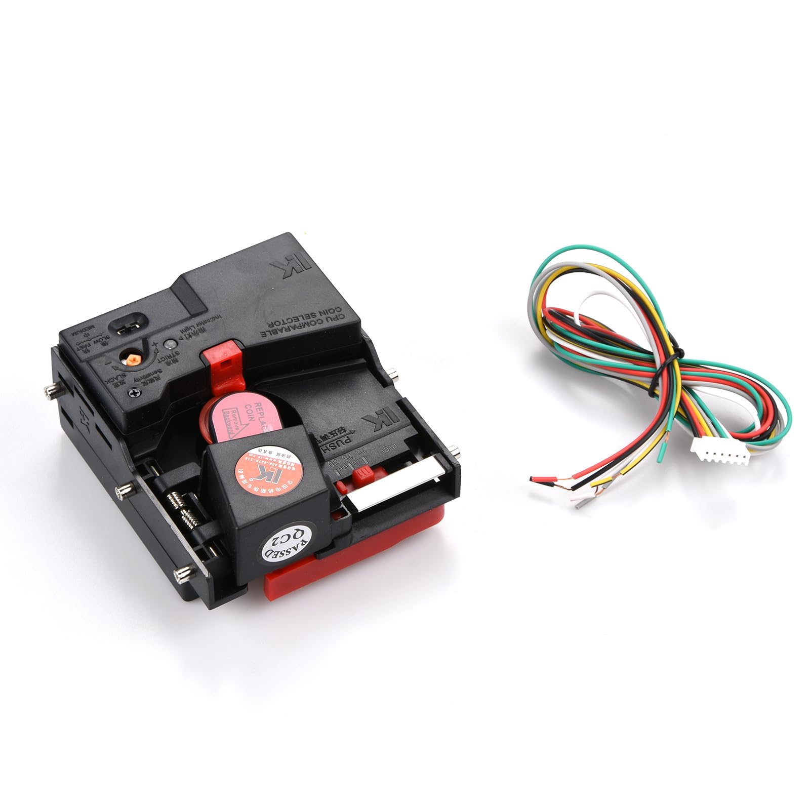 CPU Comparable Coin Selector Arcade Token Acceptor Slot for Mechanism Vending Machine