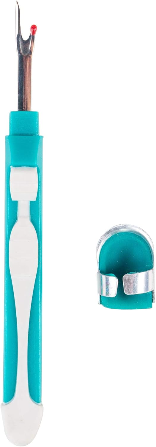 SINGER Grip N Rip Seam Ripper, 6-Inch, Teal