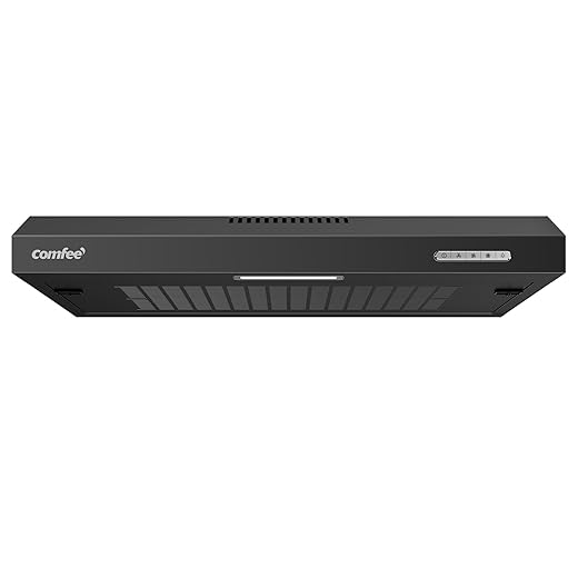 Hotte 60 cm noire compacte et efficace
