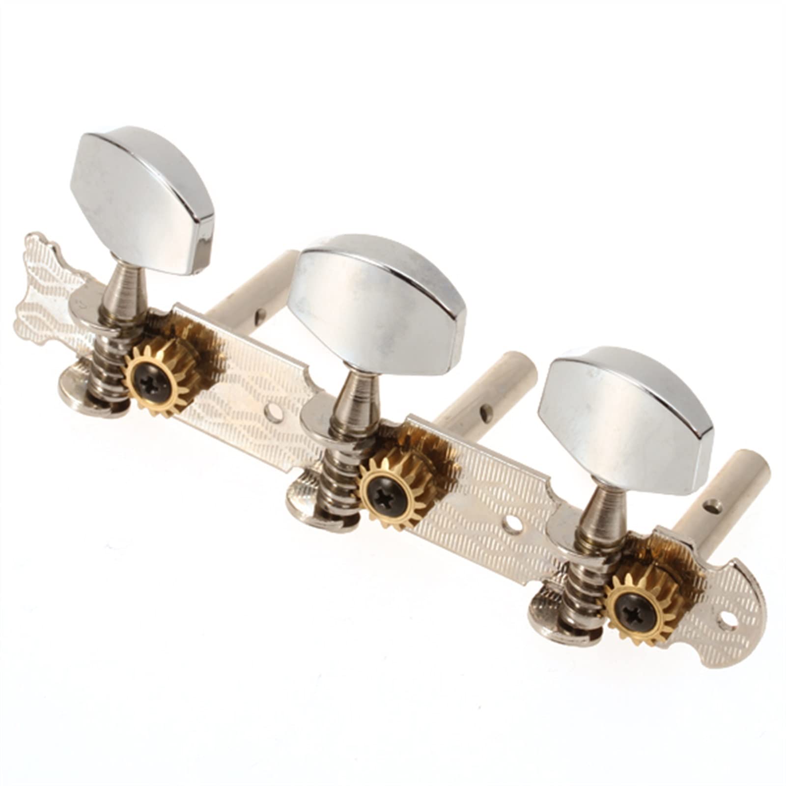 Mécaniques Guitare Mécaniques Guitar Tuning Pegs Instruments À Cordes Machine Têtes Tuners avec Chrome Guitar Remplacement Accessoires