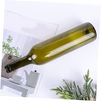 Amazon.co.jp: NUOBESTY 2個 赤 ワイン ボトル 装飾 ボトル 植物