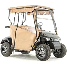 Pro-Touring Golf Cart Enclosure for EZGO TXT48 Golf Carts - Linen