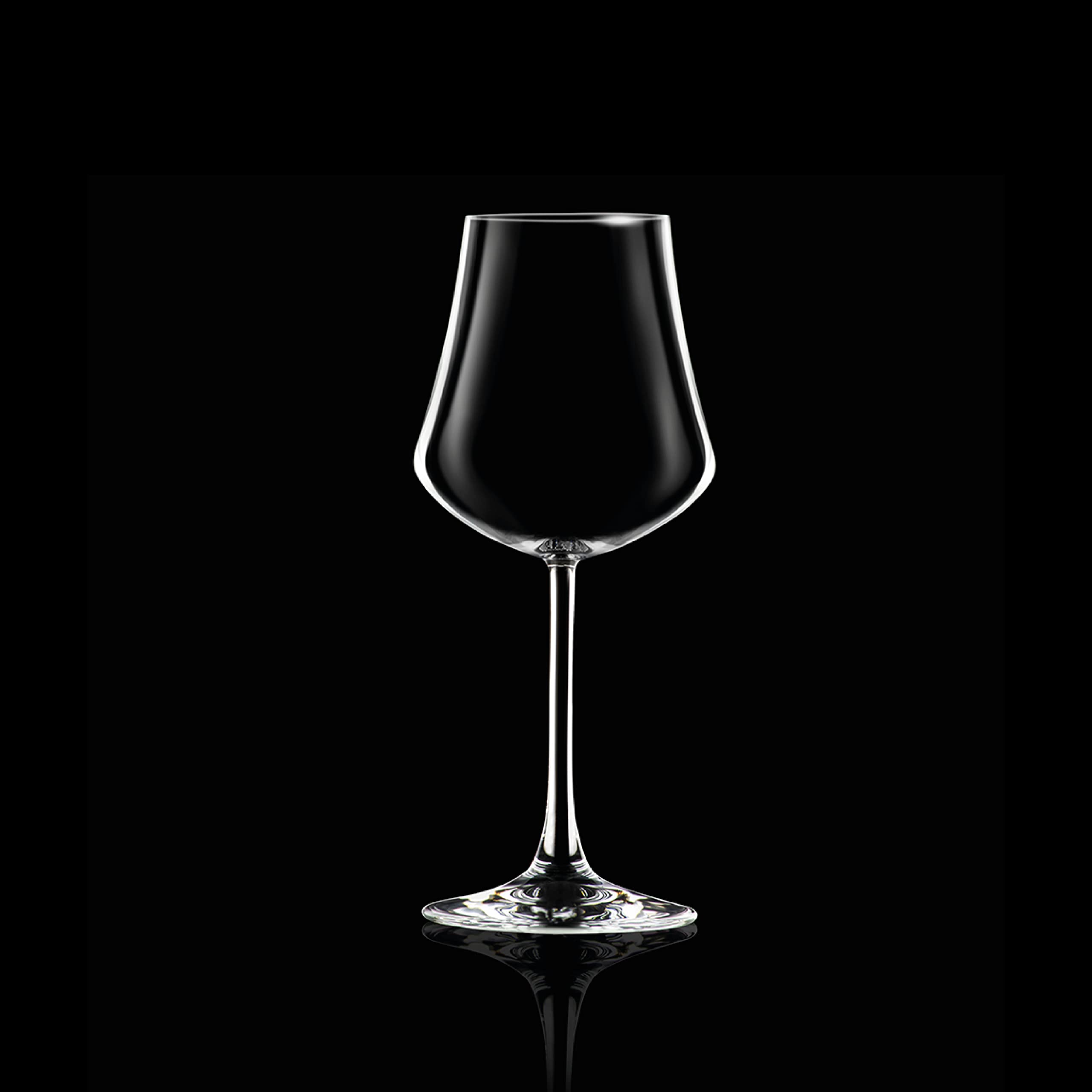 RCR Ego Clear Glass Water Goblets, Pack of 6, 43.1 cl