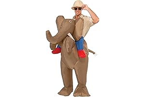 Forum Novelties Men's Ride an Elephant Inflatable Costume