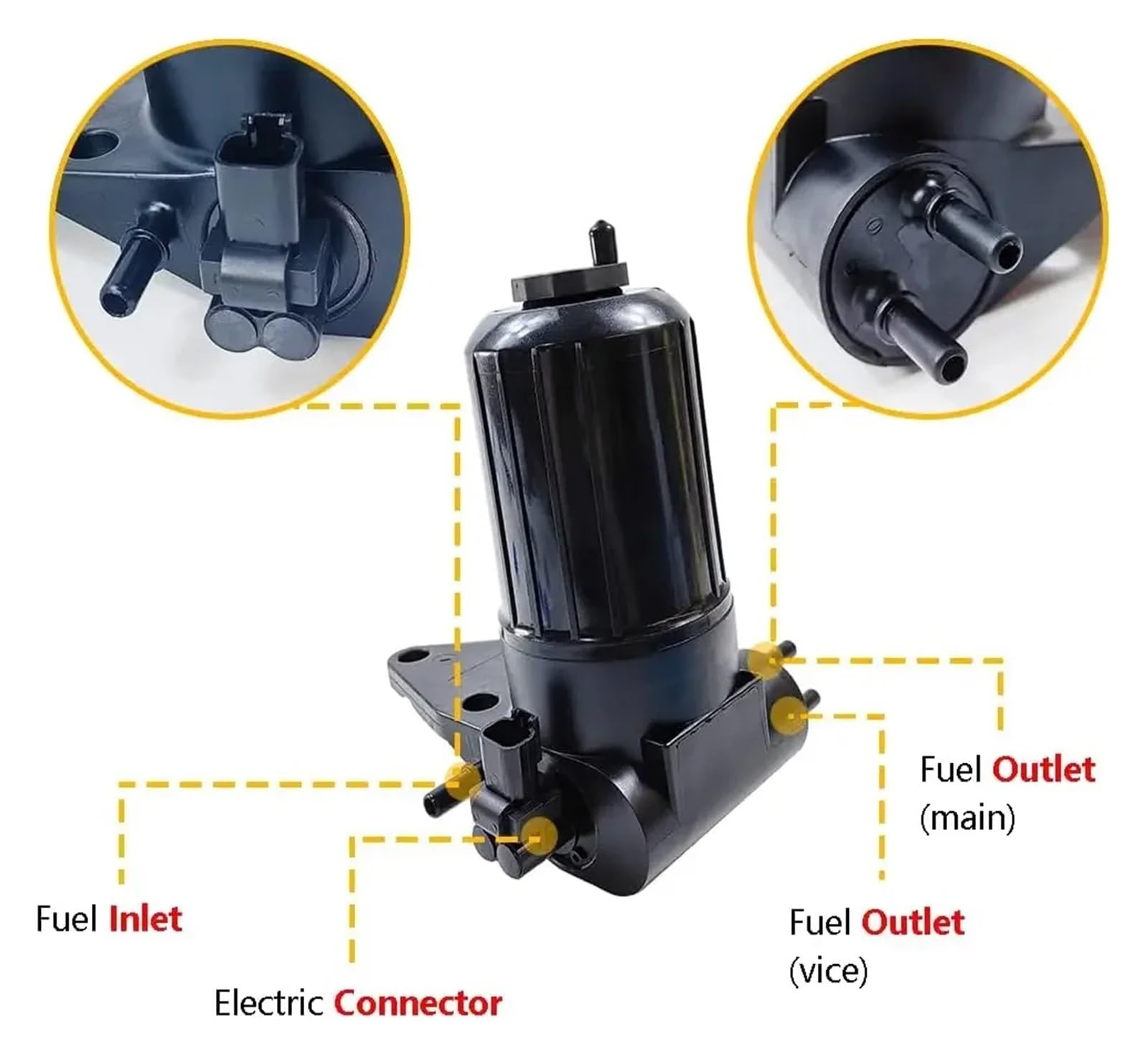 Para Perkins 1103A-33 1103B-33 1103C-33 1103D-33 Bomba De Cebado Combustible Elevación ULPK0040 4132A015M1 4132A016M1 Combustible Bomba