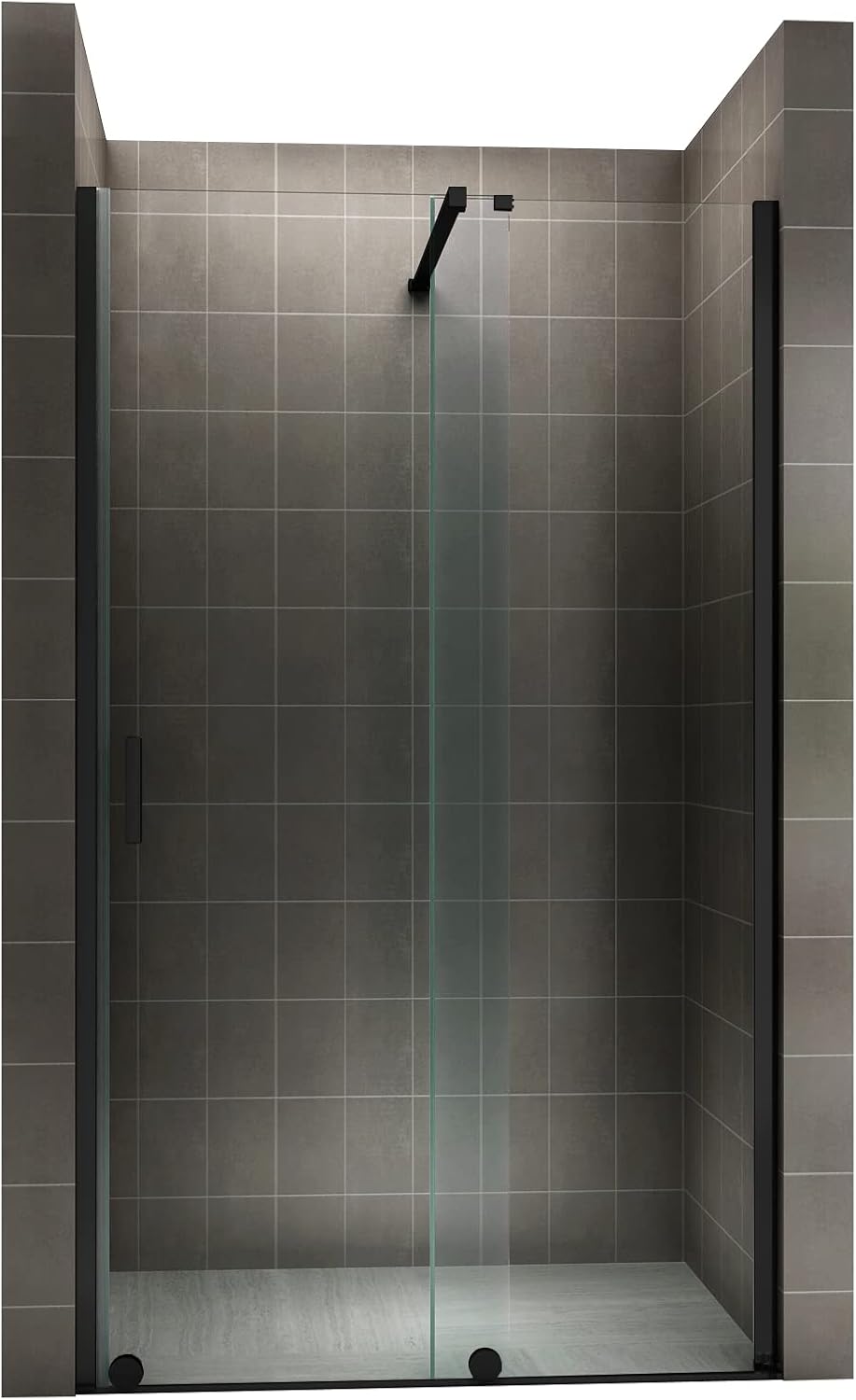 i-flair Schiebetür Duschabtrennung NADINE 130x200 cm für Duschnische ...