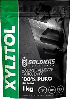 Soldiers Nutrition - Xylitol 1Kg - 100% Puro Importado