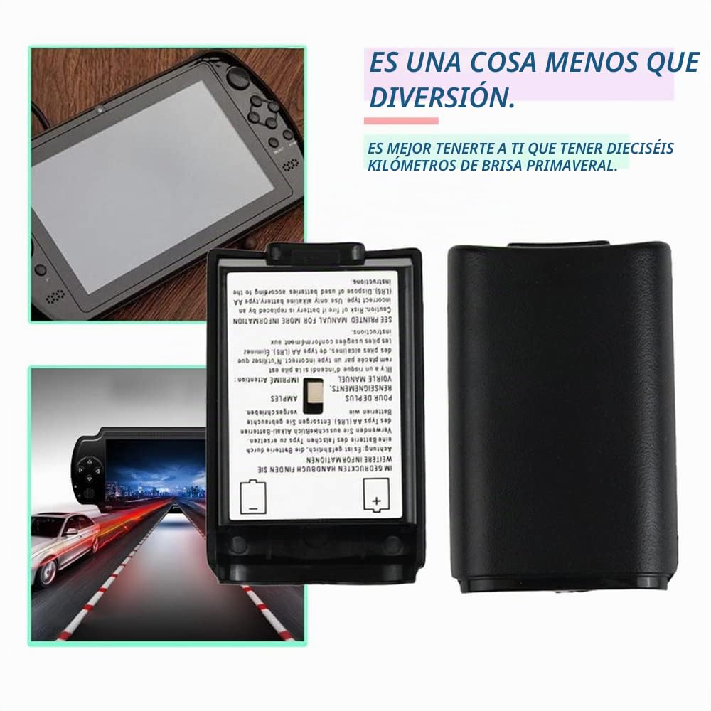 Tapa de la batería para Xbox 360, Repuesto de la Tapa de la batería Compatible con el Mando inalámbrico Xbox 360