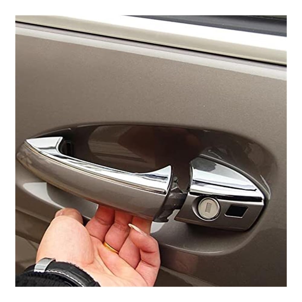 Zewnętrzna klamka do drzwi samochodu zewnętrzna osłona klamki zamiennik dla Benz B C E CLA GLK GL ML klasa E200 E250 W176 W246 W204 8 szt. stal nierdzewna