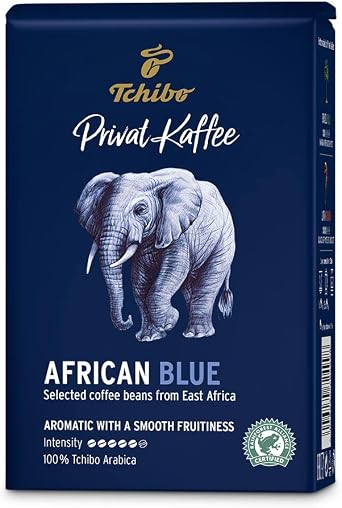 Tchibo Privat Kaffee African Blue Ground Filter Coffee 250 g