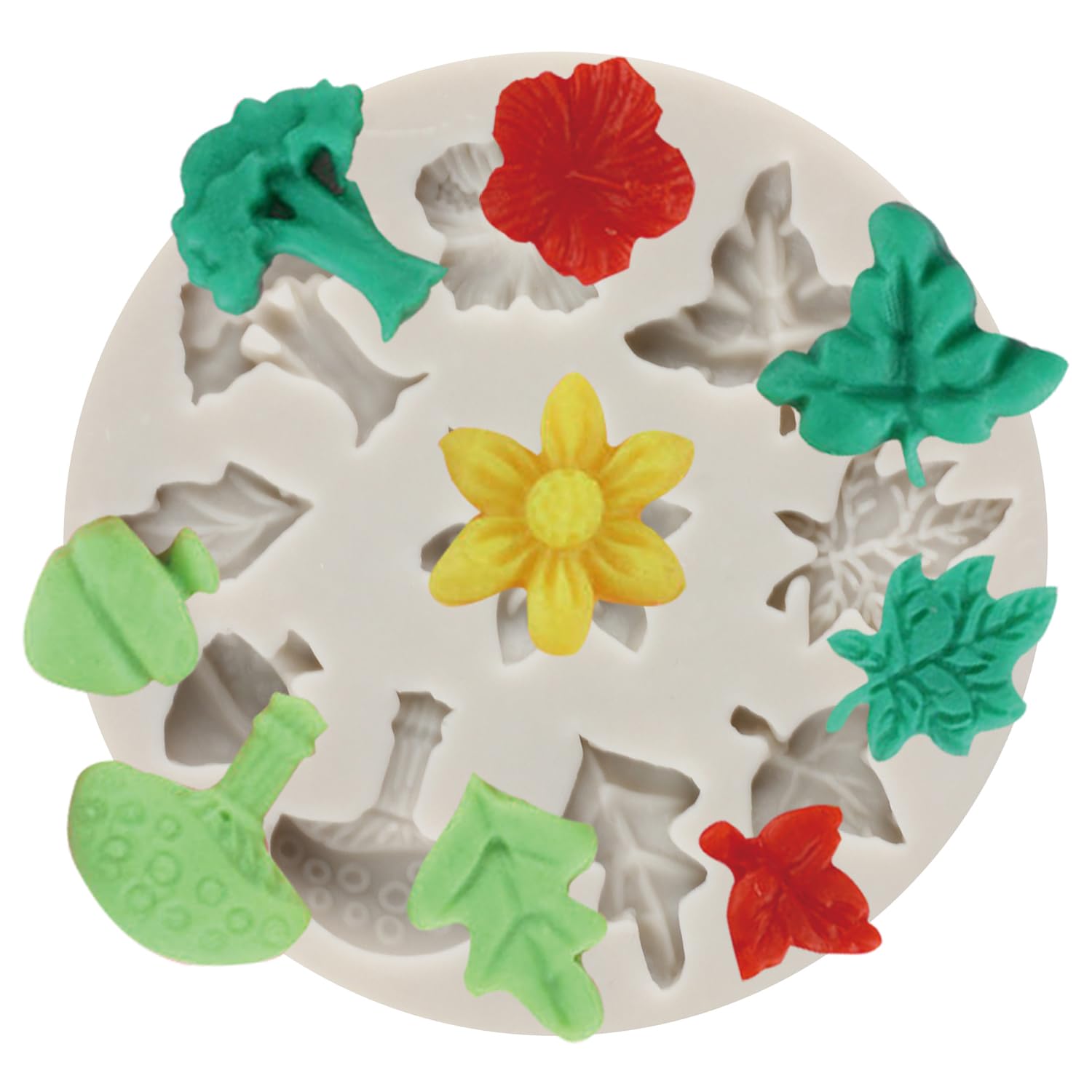 Molde De Silicona Para Frutas Y Verduras, Rábano, Tomate, Berenjena, image size:1500x1500