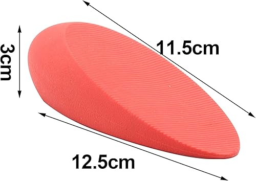 Miniatura 2 de Tope de puerta, topes de puerta, topes de puerta para la parte inferior de la puerta, de goma resistente, cuña antideslizante, tope de puerta para