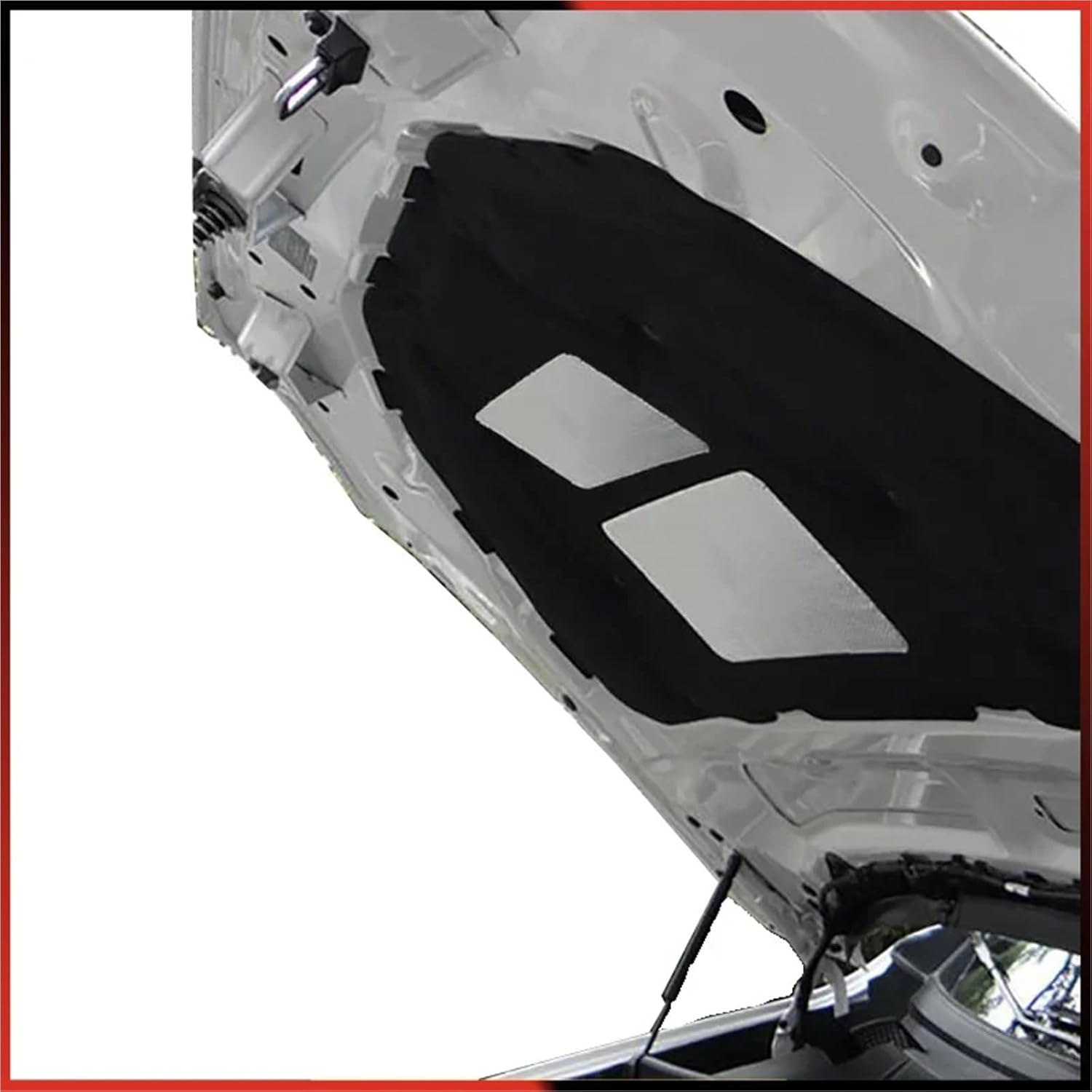 2010-2015 Soundproof Firewall Insulation Cotton Pad Compatible For BMW X1 E84 2010 2011 2012 2013 2014 2015 Accessories Heat Sound Cover(Style 2)