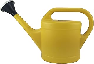 Medalist Plastic Watering Can, 3 Litre Capacity, Yellow/Green