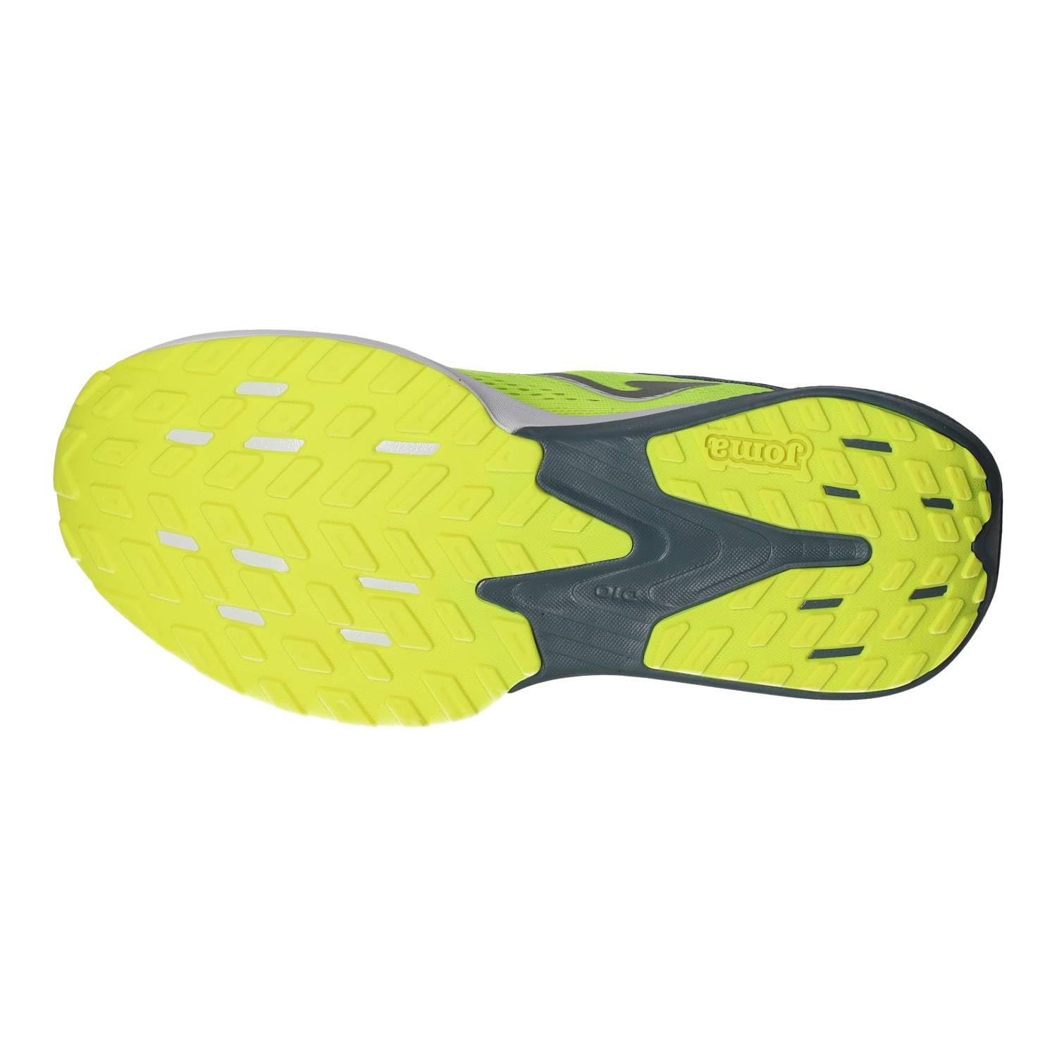 Joma RHISPW2609 Calzado Running Amarillo flúor con Mesh Transpirable, Cordones, Drop 10 mm y Suela Resistente Hombre Deportivos Amarillo Fluor 45