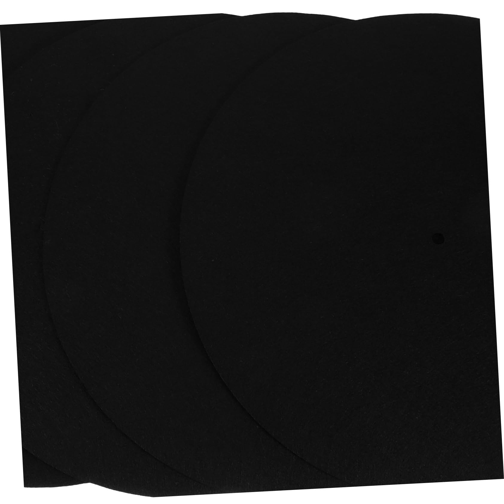 Levemolo Vinyl Record Player Mats 6 Non-skid Platter Pads Anti-vibration for Record Players