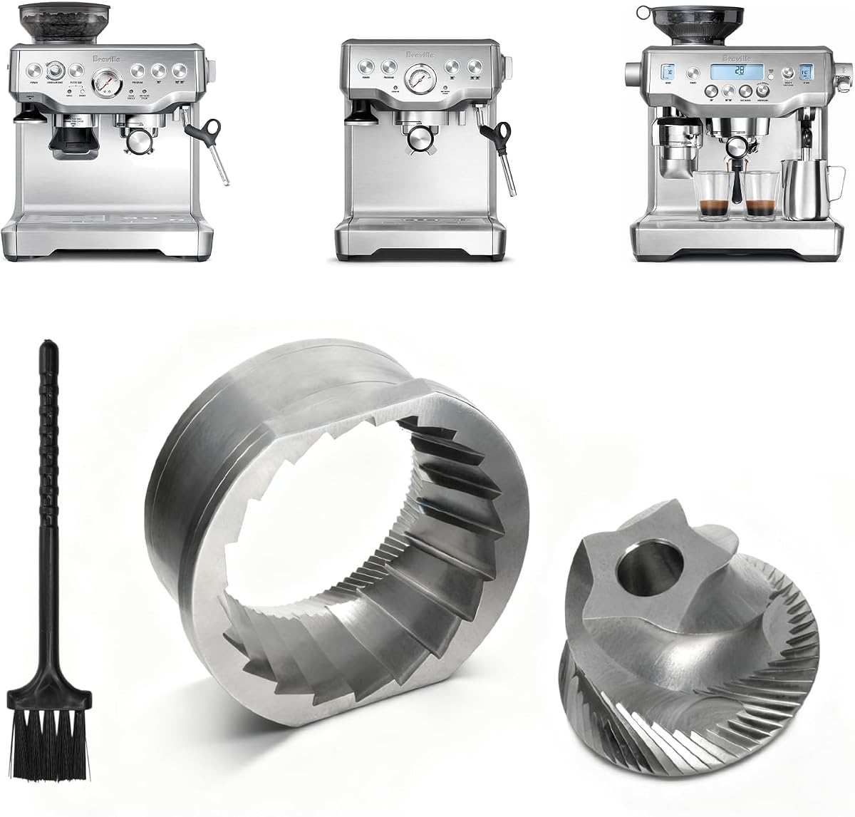 Breville BCG820BSS Smart Grinder Pro, Brushed Stainless Steel