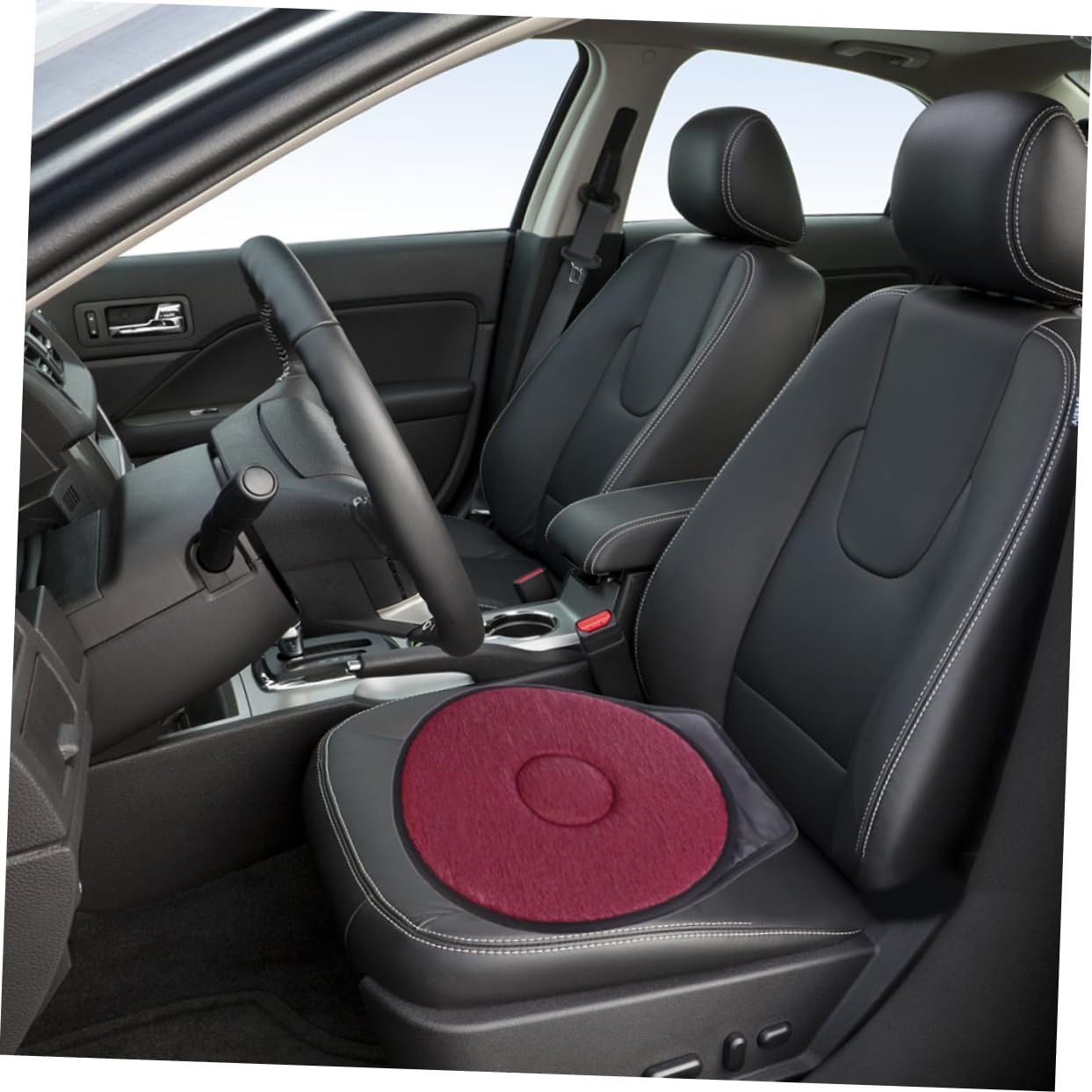 Coussin Pivotant pour Siège Auto Adulte, Lot de 2, Tissu