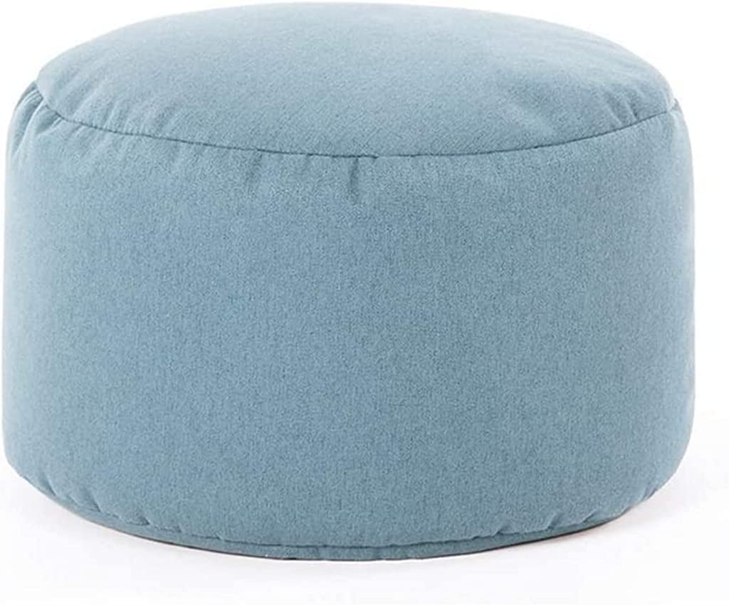 Tabouret pouf repose-pieds facile à nettoyer pour grand salon