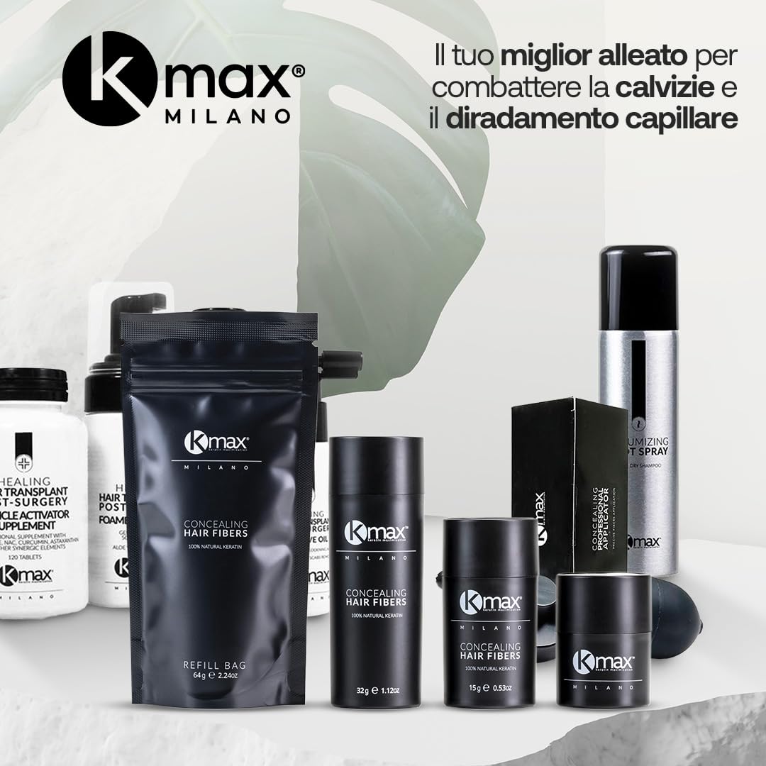 FIBRAS CAPILARES KMAX 5GR (Castaño Claro)