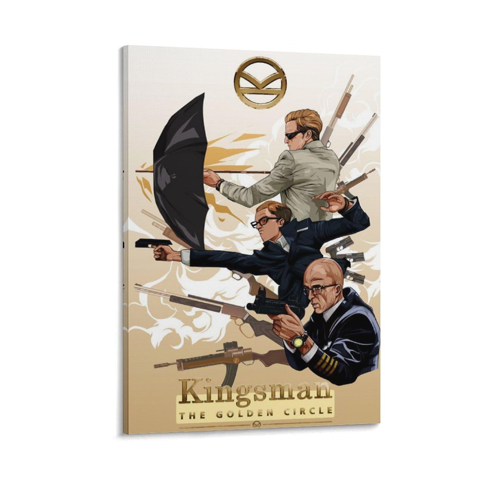 Amazon.co.jp: Kingsman キングスマン 映画 漫画 ポスター キャンバス