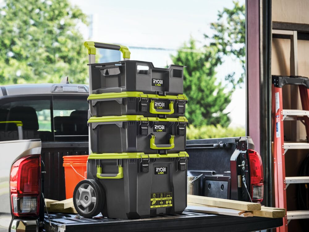 RYOBI Cassetta degli attrezzi Link - Capacità 22,7 kg - RSL104