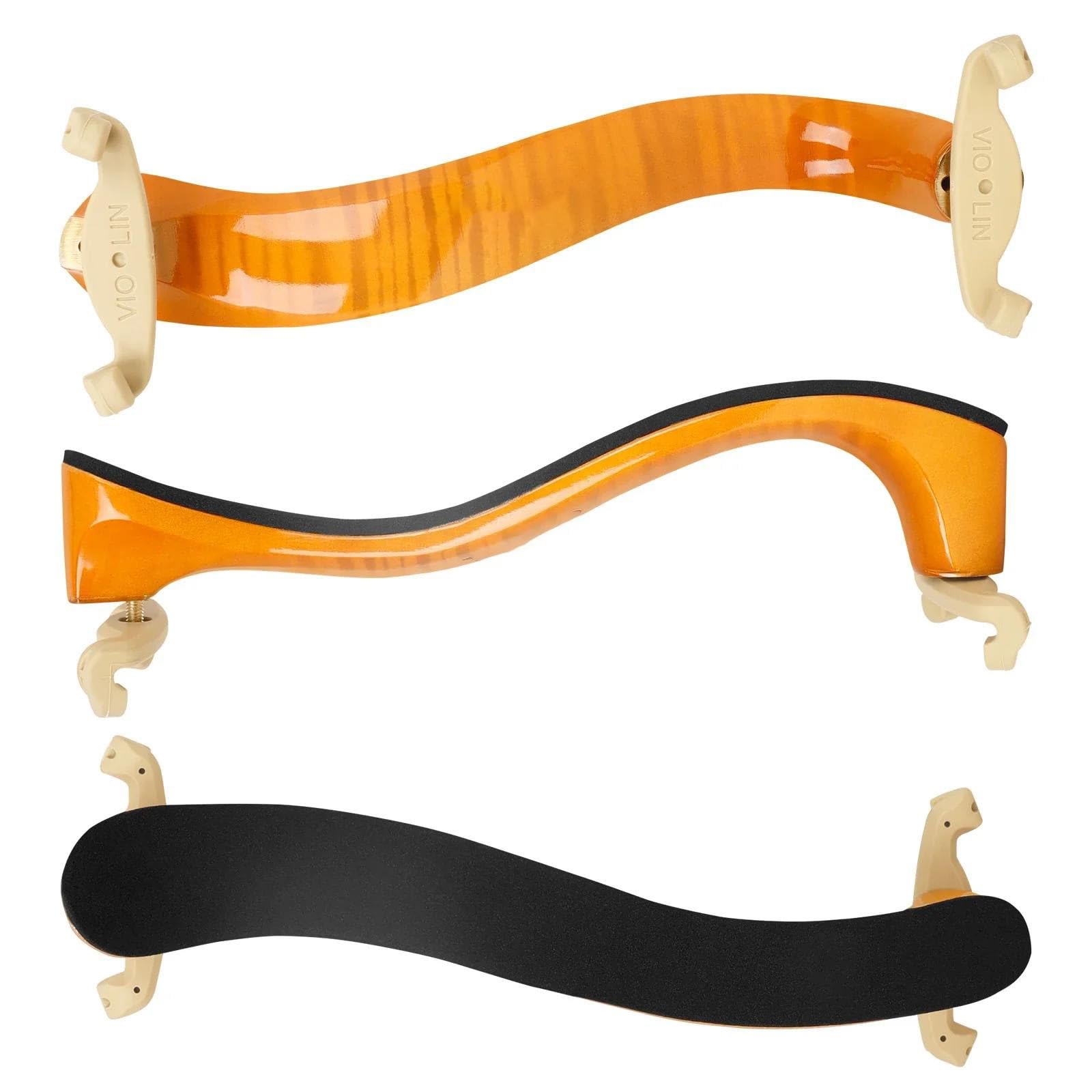 Soporte De Almohadilla Ajustable Para Violín Reposabrazos Para 1/2-4/4 1/8-1/4 Negro 1 Ud partes violín | Reposa hombros para violín(AY032)