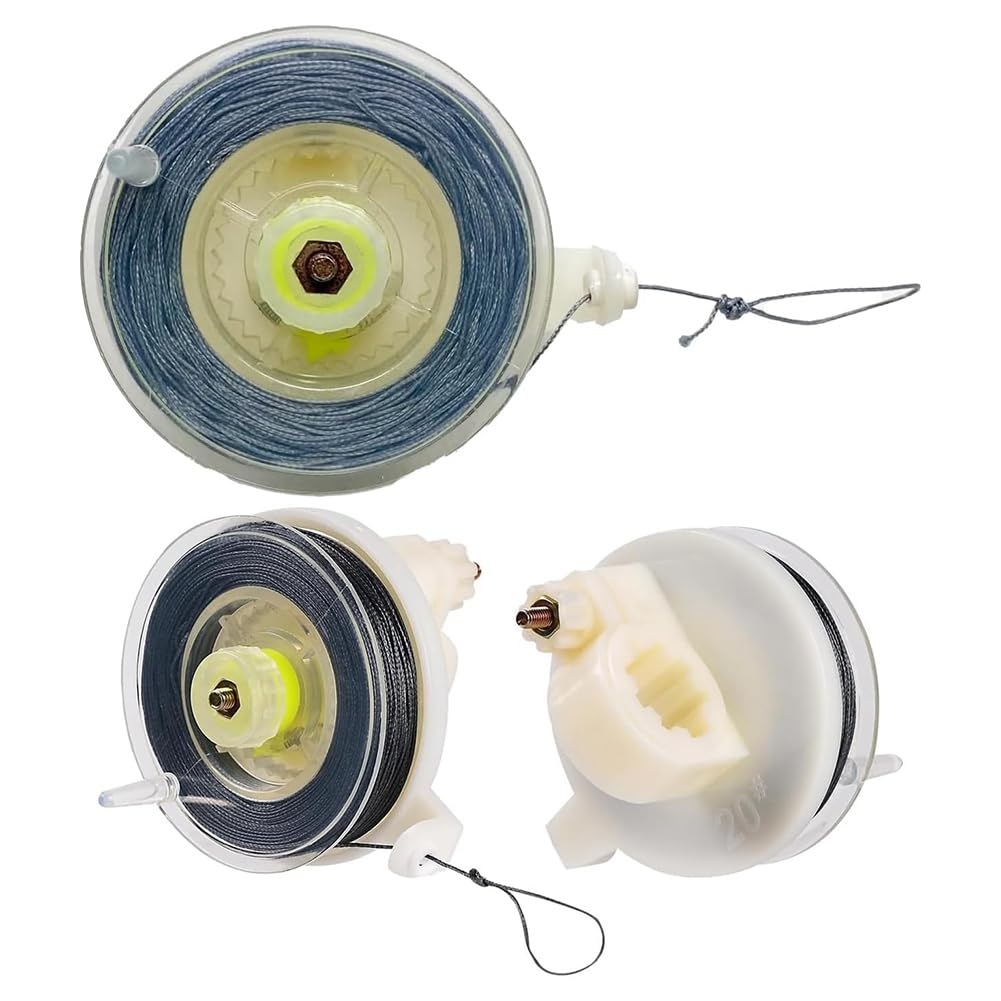 Trip Wire on Reusable Reel (1 Pack) - Early Warning Perimeter for All Devices 85FT Line on Easy Wind Reel