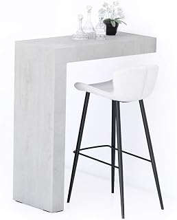 Mobili Fiver, Evolution Peninsula 90x40, Concrete Grey, Made In Italy