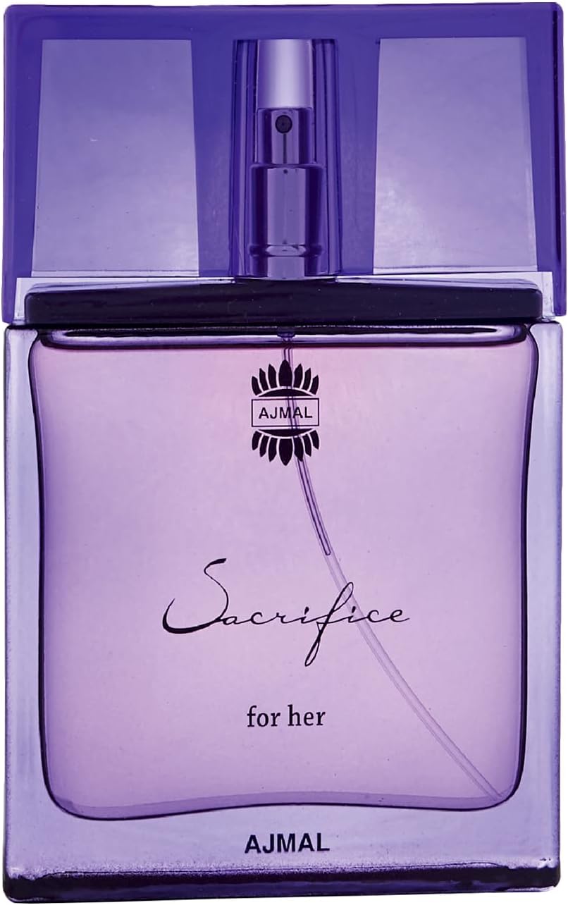 Sacrifice for Her Eau de Parfum – 50 ml | Long-Lasting White Floral Amber Fragrance for Women | Elegant Day & Evening Perfume Made in Dubai