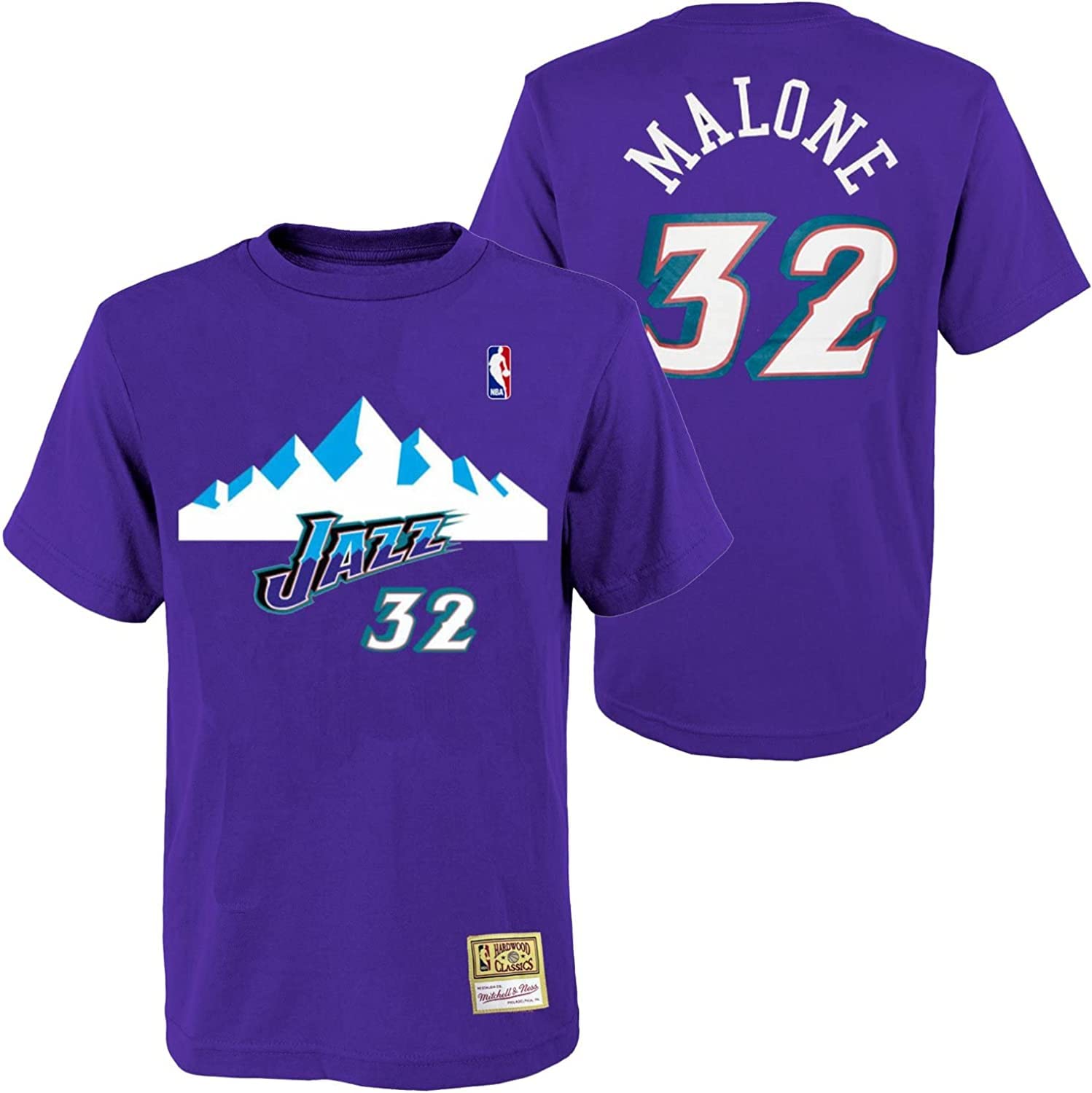 Mitchell & Ness NBA HWC Name & Number tee — view 20